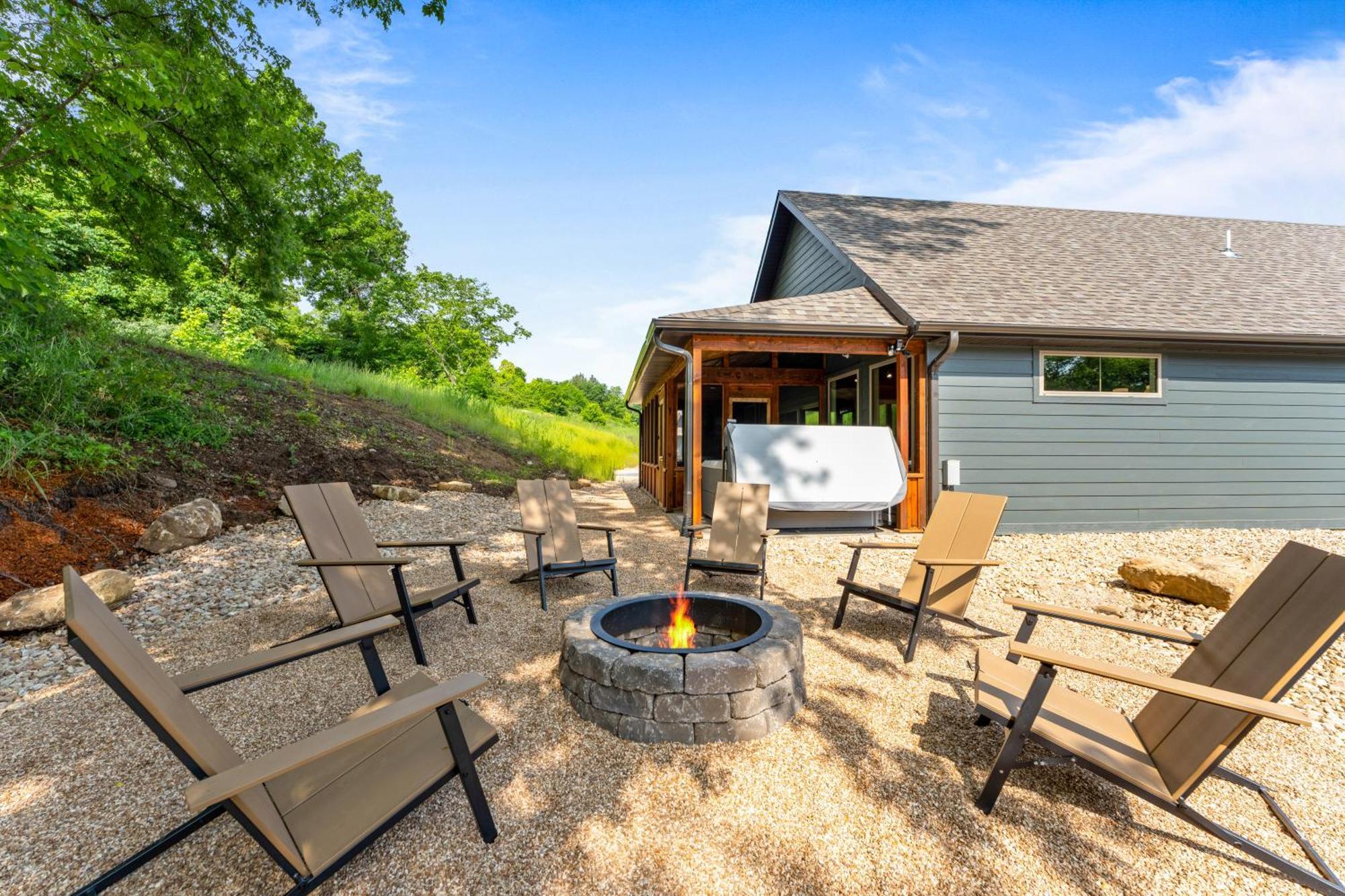New Ozark Oasis Luxe Cabin Retreat With Hot Tub Hollister Kültér fotó
