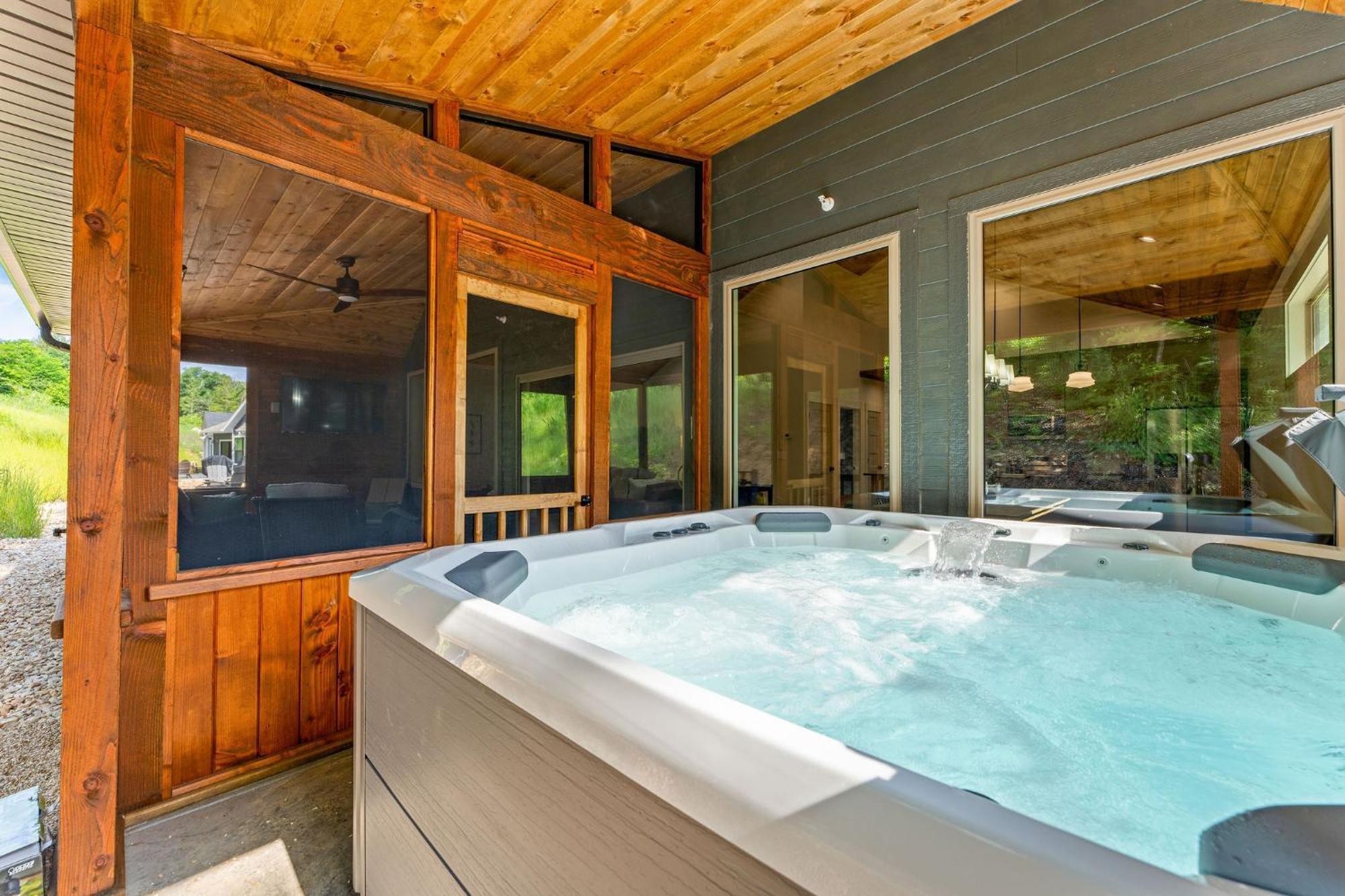 New Ozark Oasis Luxe Cabin Retreat With Hot Tub Hollister Kültér fotó